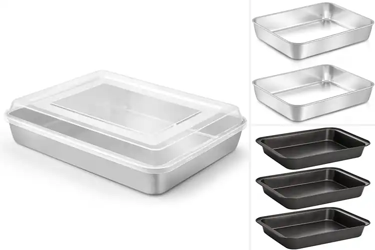 Detailed view of Best 12×9 In Cake Pan Set: Bake Like a Pro with Ease