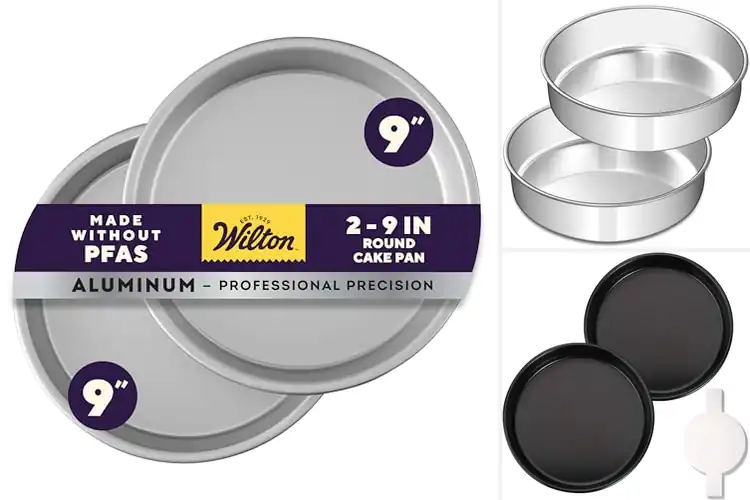 Detailed view of Best 2 Piece Cake Pan Set