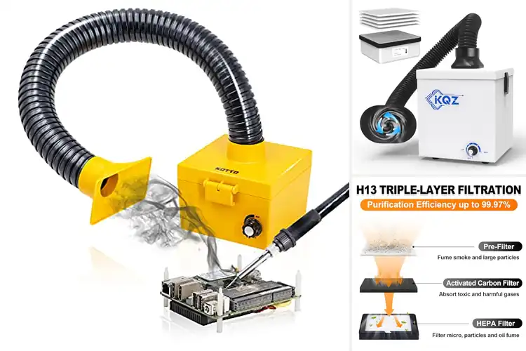 Detailed view of Best 3D Printing Fume Extractors