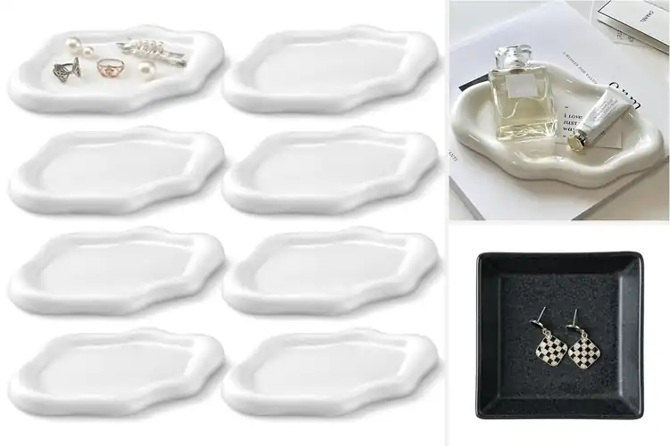 Detailed view of Best 7.7 X 5.3 X 0.6 Inch Jewelry Dishes