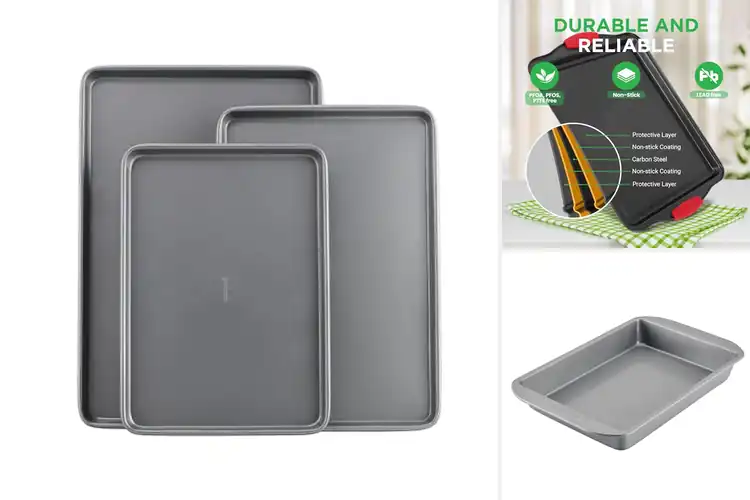 Detailed view of Best Baking Pans: Perfect Creations, Easy Cleanup
