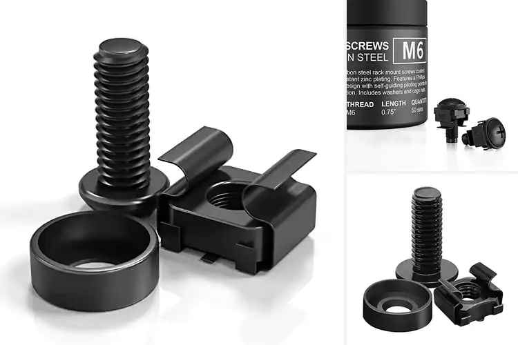 Detailed view of Best Cage Nuts: Top 10 Picks for Secure Server Racks