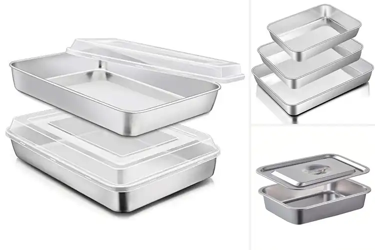 Detailed view of Best Casserole Pans Stainless Steel