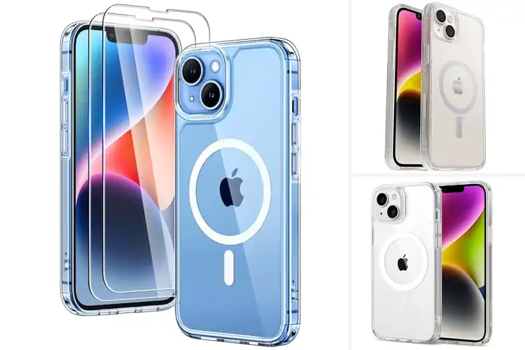 Detailed view of Best Clear iPhone 14 Plus Cases