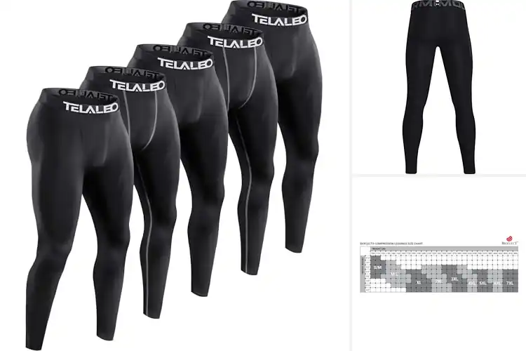 Detailed view of Best Compression Leggings for Comfort & Peak Performance