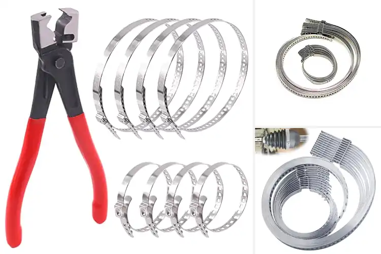 Detailed view of Best Drive Shaft Boot Clamps for Secure, Smooth Repairs