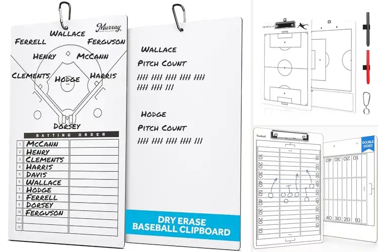 Detailed view of Best Dry Erase Coach Clipboards
