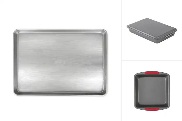 Detailed view of Best Durable Heavy Gauge Bake Pans