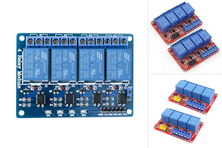 Detailed view of Best Four Relay Output Board