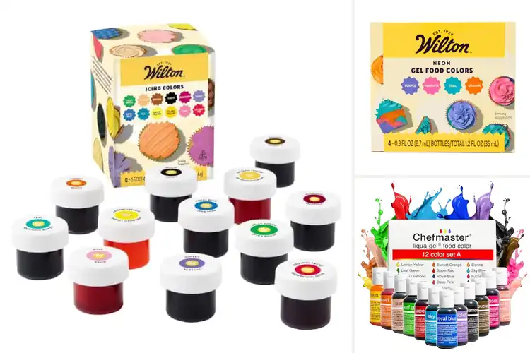 Detailed view of Best Frosting Colorings for Bright, Clean Treats