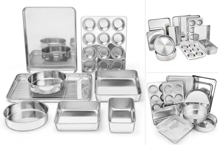 Detailed view of Best Healthiest Stainless Steel Bakeware