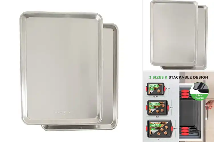 Detailed view of Best Heavy Duty Baking Pans