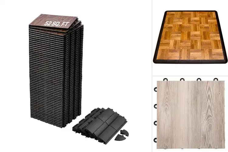 Detailed view of Best Heavy-Duty Dance Floor Tiles