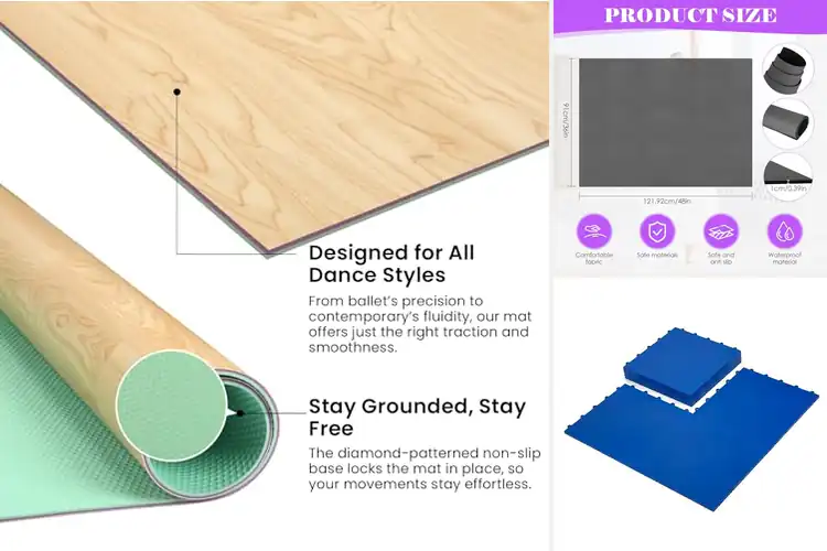 Detailed view of Best Indoor Outdoor Dance Mats: Safe & Fun Dancing Anywhere
