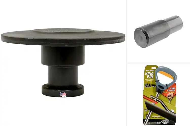 Detailed view of Best King Pin Attachments for Smooth, Secure Work