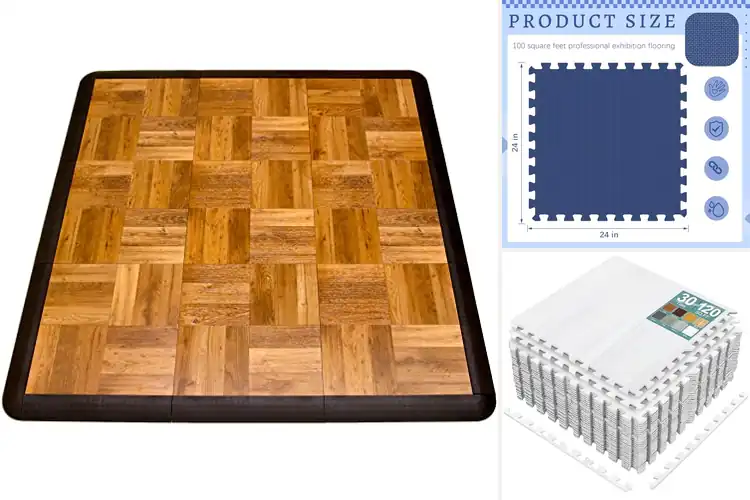 Detailed view of Best Lightweight Event Floors