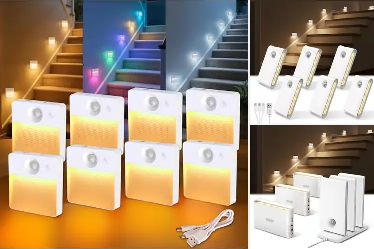 Detailed view of Best Magnetic Stair Lights