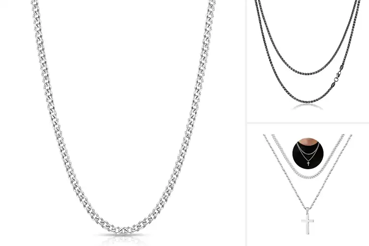 Detailed view of Best Mens Necklaces for Daily Wear