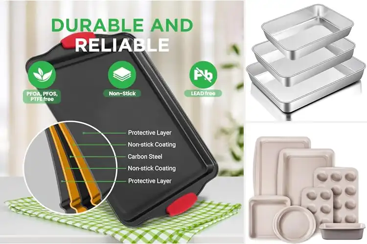Detailed view of Best Metal Bakeware Sets: Top 10 Picks for Effortless Baking