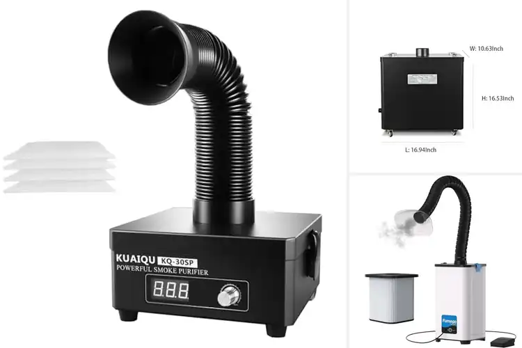 Detailed view of Best Nail Salon Smoke Extractors