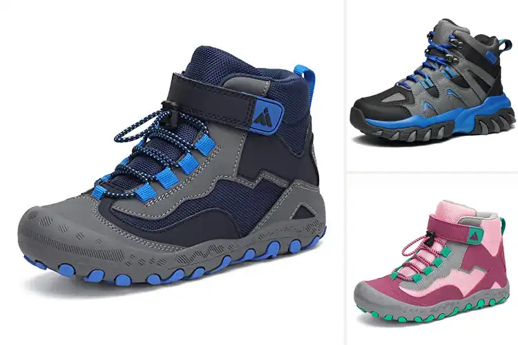 Detailed view of Best Non Slip Kids Hiking Boots