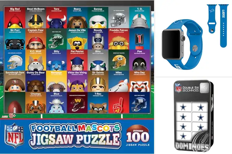 Detailed view of best officially licensed nfl products
