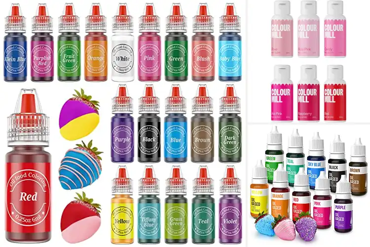 Detailed view of Best Oil Based Food Colorings