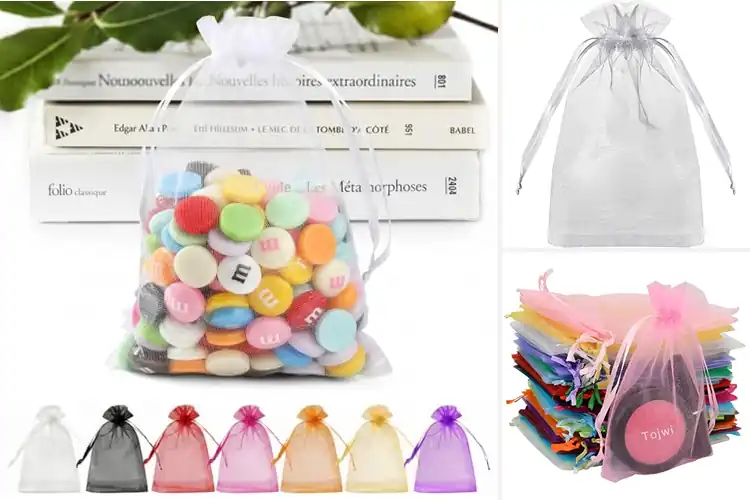 Detailed view of Best Organza Bags for Gifts