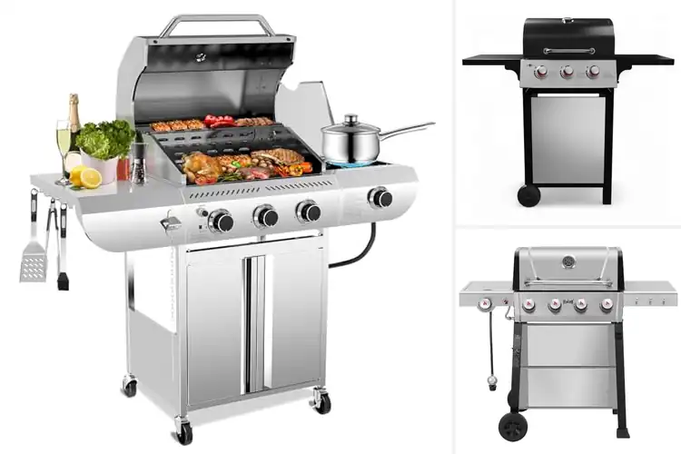 Detailed view of Best Outdoor Propane Grills
