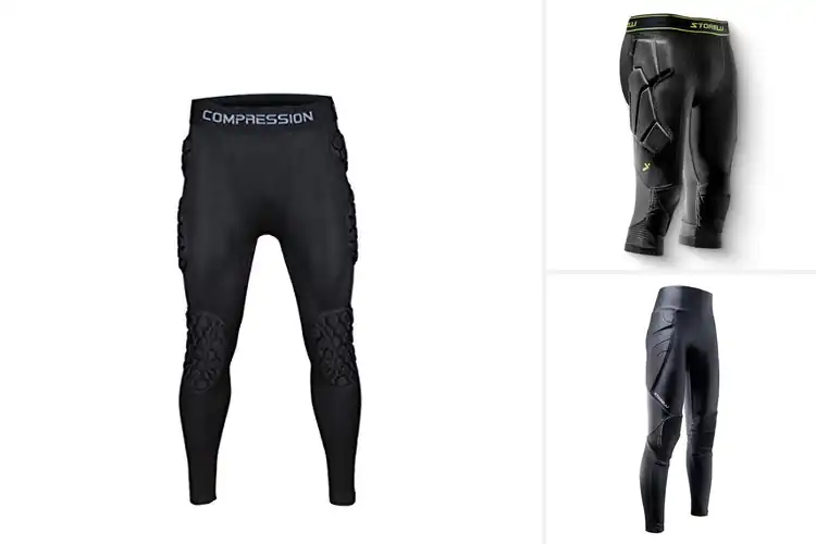 Detailed view of Best Padded Soccer Leggings: Ultimate Comfort & Defense