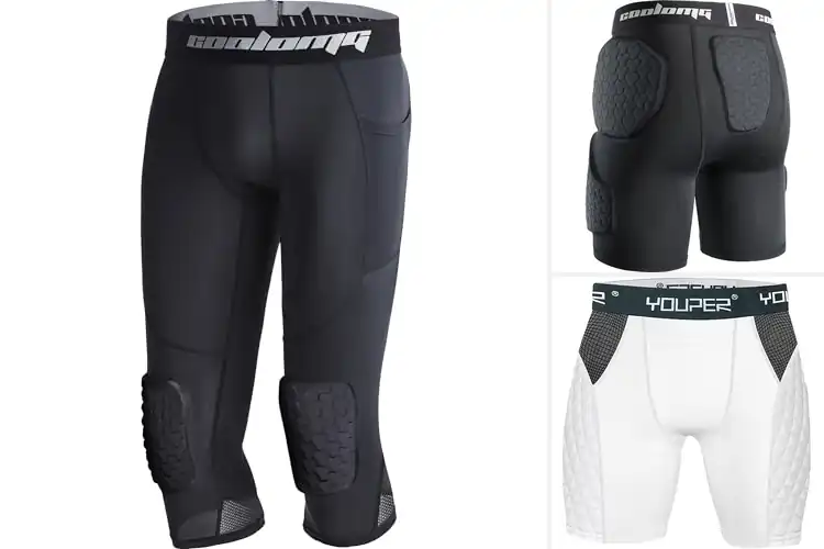 Detailed view of Best Padded Tights For Youth Athletes