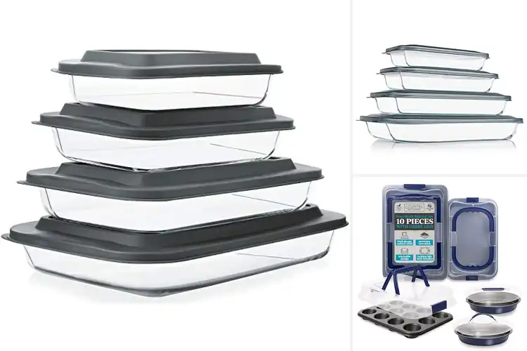 Detailed view of Best Pan Set With Lids For Baking