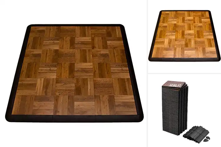 Detailed view of Best Portable Dance Floor Tiles