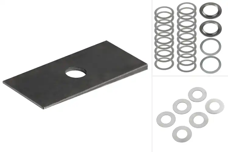 Detailed view of Best Rear Axle Shim Assemblies