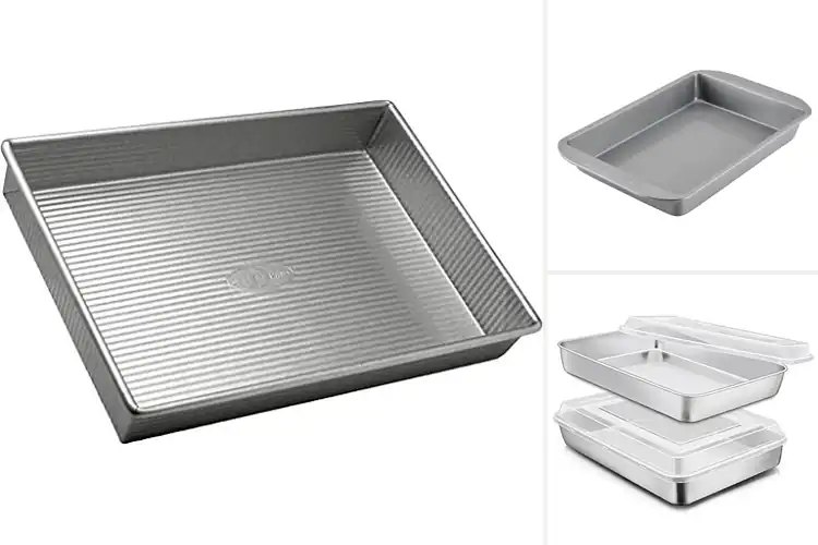 Detailed view of best rectangular baking pans: top picks for perfect bake