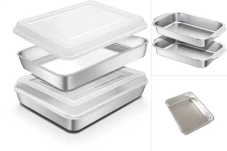 Detailed view of Best Rectangular Cake Pans 12 Inch