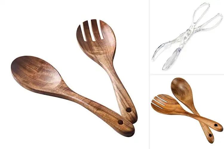 Detailed view of Best Salad Tossing Utensils