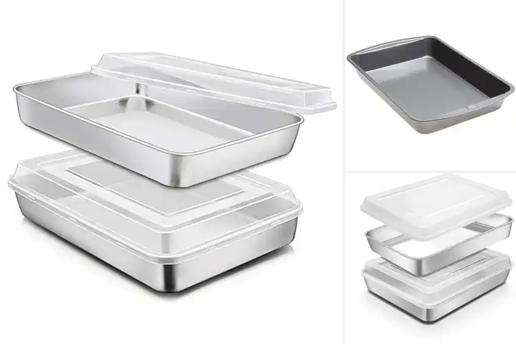 Detailed view of Best Sized Cake Pans 12X9 Bakeware