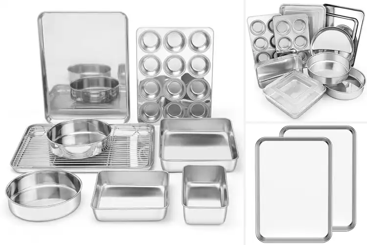 Detailed view of Best Stainless Steel Bakeware Materials