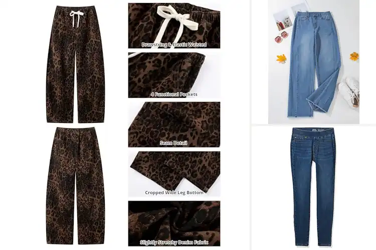 Detailed view of Best Stretchy Pants for All-Day Comfort & Style