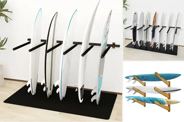 Detailed view of Best Surfboard Storage Racks
