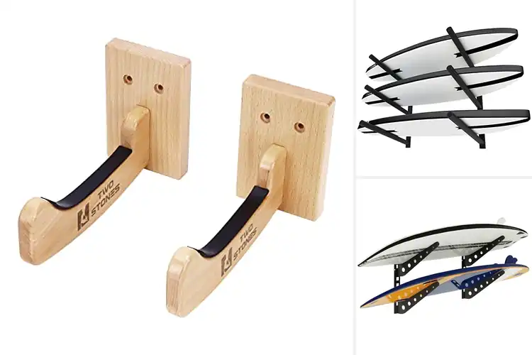 Detailed view of Best Surfboard Wall Racks