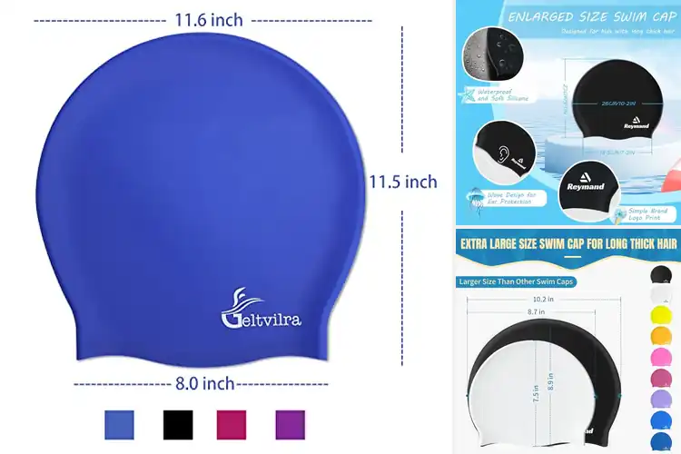Detailed view of Best Swim Caps for Braids