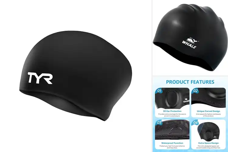 Detailed view of Best Swim Caps for Curly Hair