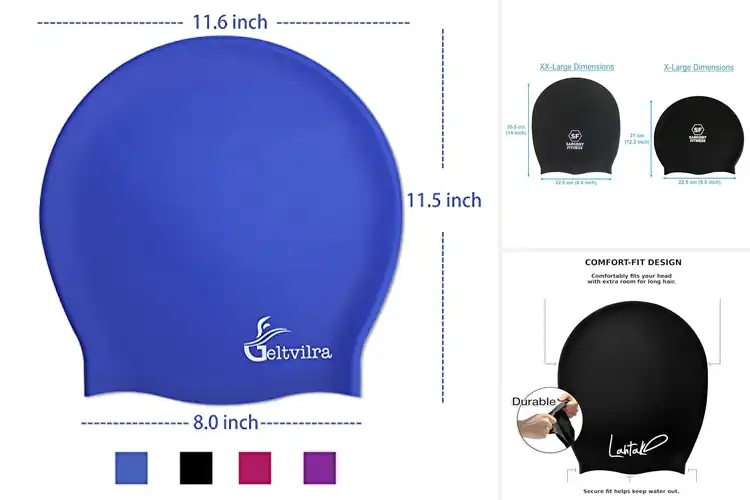 Detailed view of Best Swim Caps for Dreadlocks: Keep Your Locks Dry & Secure
