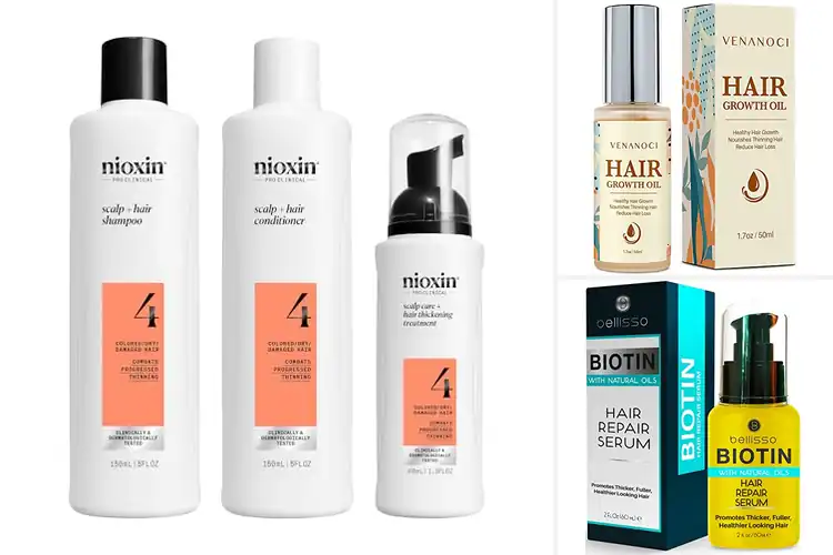 Detailed view of Best Thinning Hair Treatments