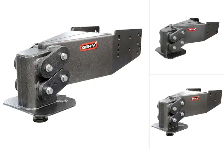 Detailed view of Best Torsion Flex King Pin Hitches: Smooth Towing Made Easy