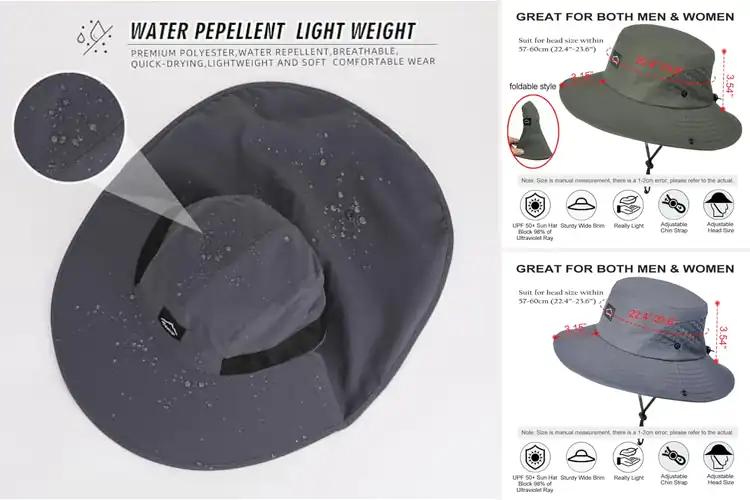 Detailed view of Best UPF50 Plus Sun Hats For Men And Women