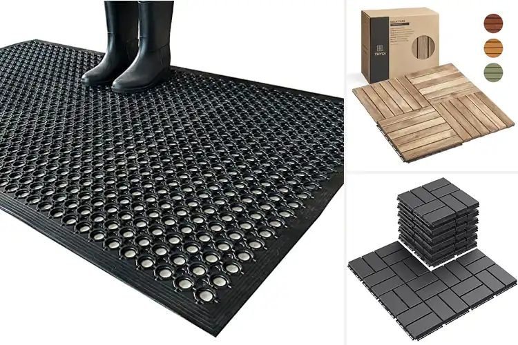 Detailed view of Best Water-Resistant Outdoor Floors