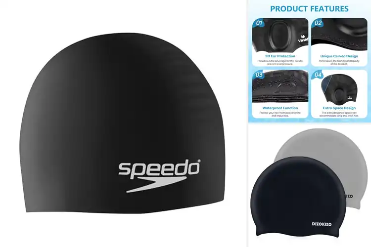 Detailed view of Best Waterproof Swim Caps: Top 10 Picks to Keep Hair Dry